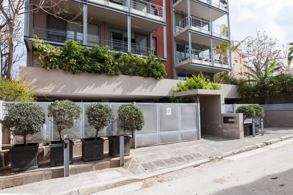 Penthouse With 360 View Of Athens And Private Gym Apartment Luaran gambar
