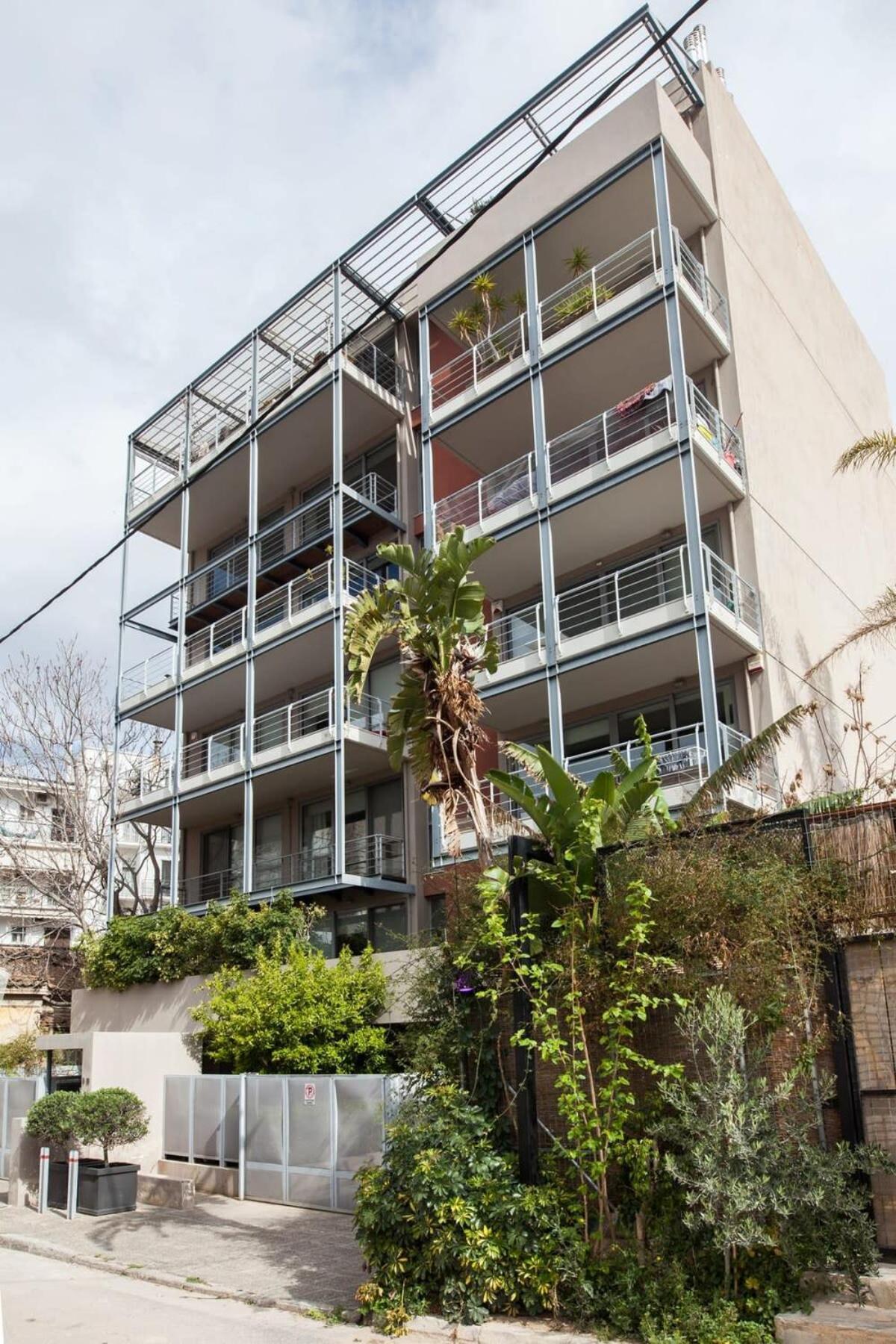 Penthouse With 360 View Of Athens And Private Gym Apartment Luaran gambar